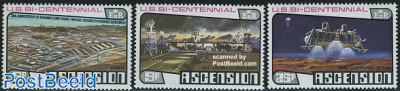 US Bi-centenary of independence 3v