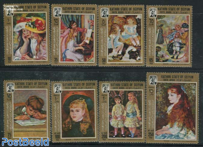 Seiyun, Renoir paintings 8v