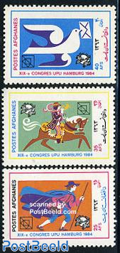 World postal congress 3v
