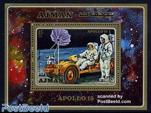 Apollo 15, moon car s/s