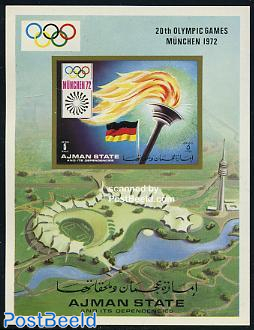 Olympic Games Munich s/s imperforated