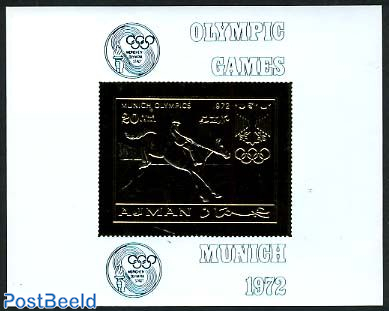 Olympic games s/s, gold