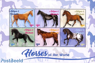 Horses of the world 6v m/s