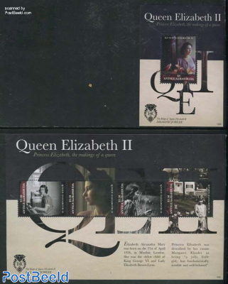 Diamond jubilee Elizabeth II 2 s/s