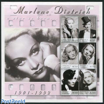 Marlene Dietrich 6v m/s