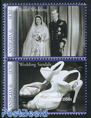 Elizabeth II Diamond wedding 2v [:]