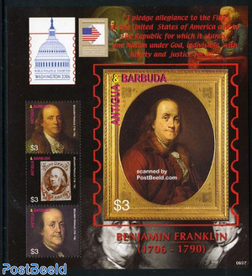 Benjamin Franklin 3v m/s