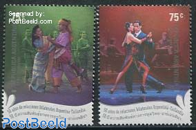 Dance, Joint issue Thailand 2v