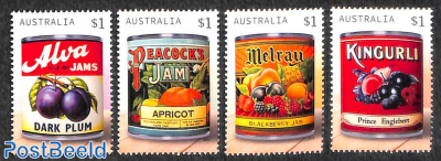 Vintage Jam labels 4v