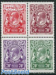 100 Years George V stamps 4v [+]