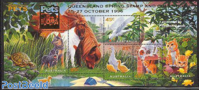 Queensland stamp show s/s