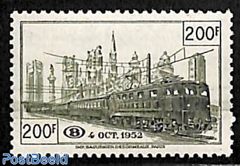 Railway stamp, north south line 1v