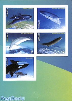Endangered whales 5v s-a