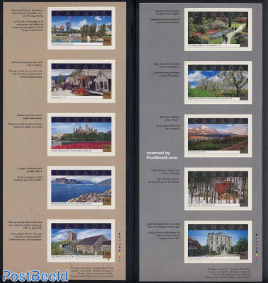 Tourism 10v s-a (in 2 booklets)