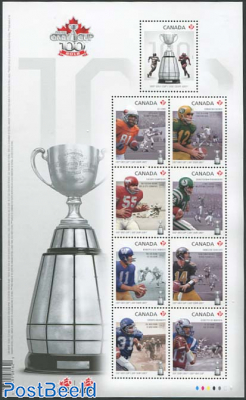 100th Grey Cup 9v m/s