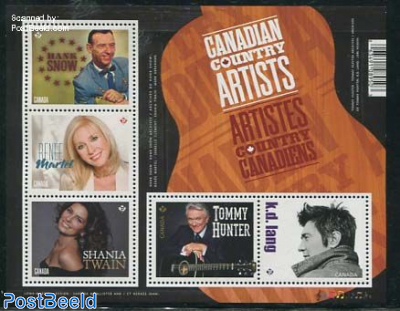 Canadian Country artists 5v m/s