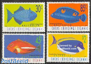 Definitives, fish 4v