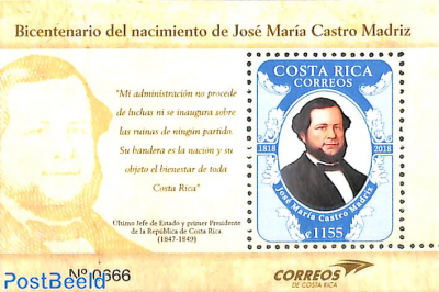 Jose Maria Castro Madriz s/s