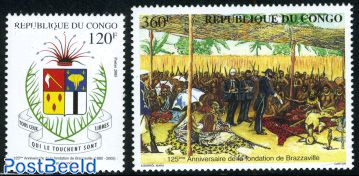 125 Years Brazzaville 2v