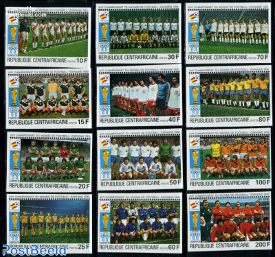 World Cup Football 12v imperforated