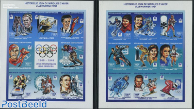 Olympic Winter Games 17v (2 m/s) imperforated