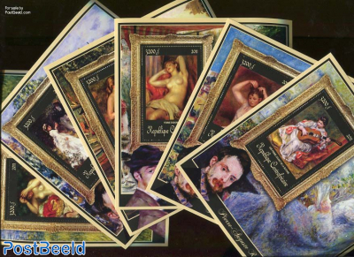 Renoir paintings 6 s/s