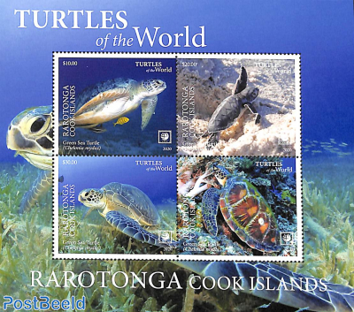 Rarotonga, turtles 4v m/s