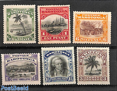 Rarotonga definitives 6v