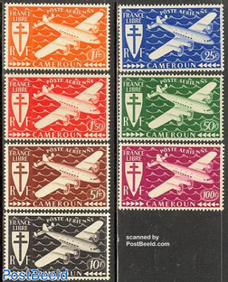 Definitives, aeroplanes 7v