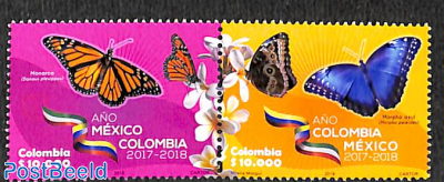 Butterflies, Colombia-Mexico year 2v [:]