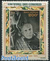 Picasso overprint 1v