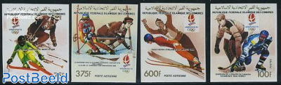 Olympic Winter Games  4v imperforated