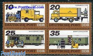 Postal transports 4v [+]