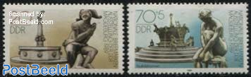 Magdeburg stamp exposition 2v