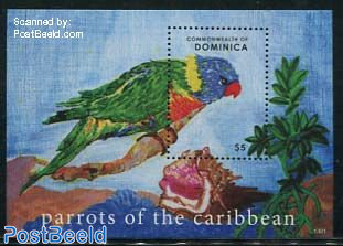 Parrots of the Caribbean s/s