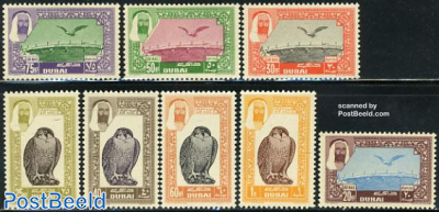 Airmail definitives 8v