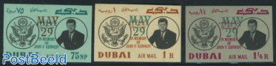 May 29 overprints 3v imperforated