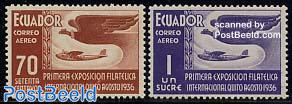 Quito philatelic exposition s/s