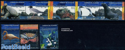 Galapagos fauna 8v (3v+[::::])