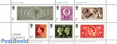 Stamp Classics 6v m/s