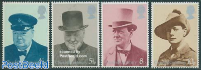 Sir Winston Churchill 4v