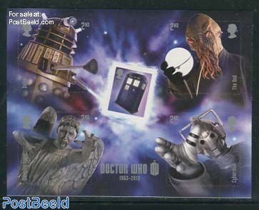 50 Years Doctor Who s/s s-a