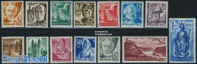 Rheinland-Pfalz, Definitives 14v