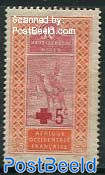 Haut-Senegal-Niger, Red Cross 1v