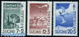 Anti Tuberculosis, birds 3v