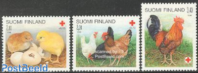 Red Cross, chicken 3v