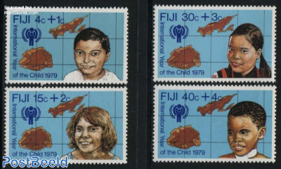 Fiji  Stamps and coins of Yester Years Postcard 