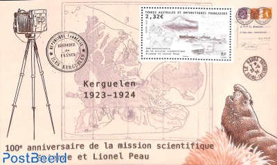 Scientific mission Etienne & Lionel Peau s/s