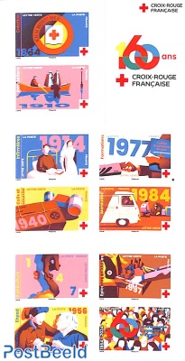 160 Years Red Cross, foil booklet