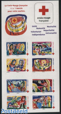Red Cross 8v s-a in booklet